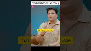 CID Band Kyu Ho Geya❓😢podcast cid shorts viral [upl. by Lesya]