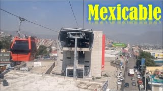 TELEFÉRICO Mexicable Ecatepec México RECORRIDO COMPLETO [upl. by Hippel315]