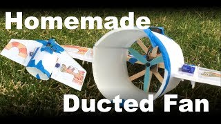 Homemade Ducted Fan Mini Jet  Version 1 [upl. by Alfred852]