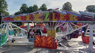 Philip Grays Sizzler Onride POV Taken At Yaxley Funfair 100824 [upl. by Conias]