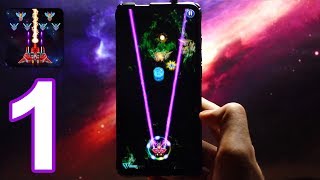 Galaxy Attack Alien Shooter  Gameplay Walkthrough Part 1 iOS Android [upl. by Demahom]