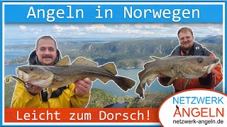 Angeln in Norwegen 2022 Dorschangeln mit der Spinnrute am Imarsund [upl. by Nitniuq]