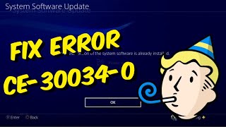 How To Fix PS4 Error CE300340 [upl. by Gal156]