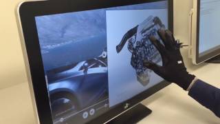 Evolution Touch Screen ULINE Rubber Glove Test [upl. by Tiloine]