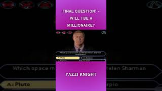 FINAL QUESTION  Will I Be a Millionaire  Second Edition  PS2 shorts gaming [upl. by Aeslek]