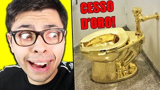 OGGETTI INUTILI E COSTOSI PER PERSONE RICCHE 🚽 [upl. by Godspeed615]