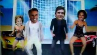 Cavaco Silva e Pedro Passos Coelho ao ritmo de Dança Kuduro Latino  Vem Dançar Kuduro [upl. by Yruama]