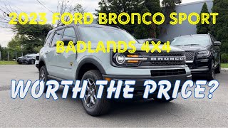 2023 Ford Bronco Sport Badlands [upl. by Russo773]