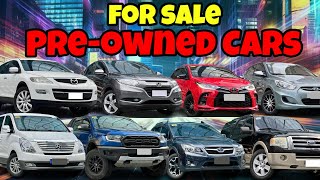 2nd hand cars for sale in Philippines  List of Preowned Quality Cars  Low Mileage at Down payment [upl. by Ailito]