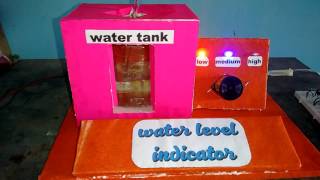 How to make a water level indicator school project [upl. by Enier]