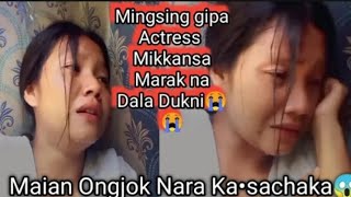 Garo actress mikanSha marak na dala dukni onga ma ongja real reels ma fake ma bone nibo mtla masibo [upl. by Gilda104]