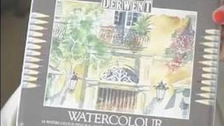 How to Paint With Watercolor Aquarelle Pencils  How to Use Aquarelle Watercolor Pencils [upl. by Jeddy266]