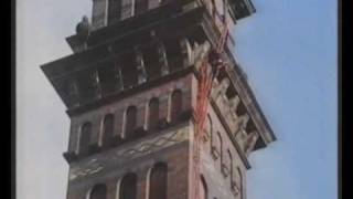 Fred Dibnah How to climb a chimney overhang at 50 [upl. by Osicnarf]