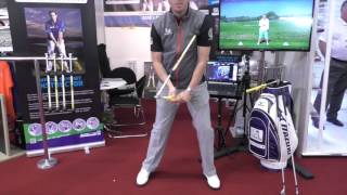 SureSet golf trade show demonstration 2015 [upl. by Naltiak63]