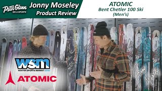 Atomic Bent 100 Ski  2024 First Look by Jonny Moseley [upl. by Anin]