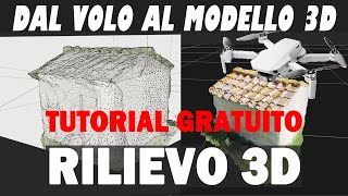 RILIEVI 3D con il Drone  TUTORIAL GRATUITO  Modello Vettoriale 3d Drone Zephir3d SketchUp [upl. by Robbi]