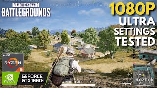 PUBG PC  GTX 1660 SUPER  Ryzen 5 5600  Ultra Settings Tested [upl. by Amocat]