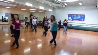 Blue Sky Line Dance By Niels PoulsenDance amp Walk Through [upl. by Prissy]