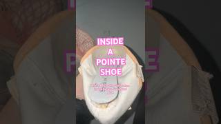 INSIDE A POINTE SHOE ballerinaballetdancerpointeshoesexplainedfreedoflondonbehindthescenes [upl. by Gujral]