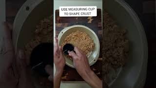 How to make Graham Cracker Crust [upl. by Daberath]