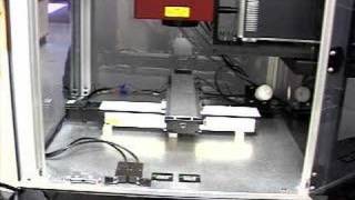 laser systems automation WWWWLSCCOM laser system xy table with rotary fixture [upl. by Barton]