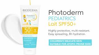 Photoderm Pediatrics Milk SPF50 [upl. by Samtsirhc]