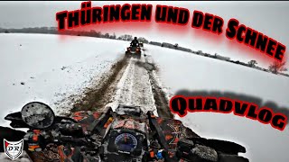 Alles voller Schnee und Eis 🥶  Schneetour und dann dieser Schockmoment😨  Devil RiderQuadvlog🔥 [upl. by Eceinehs]