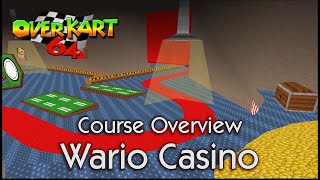 Course Overview  Wario Casino [upl. by Znarf]