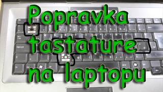 Popravka tastature na laptopu [upl. by Adnilra]