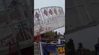 Crazy cage ride stourport fair pt 4 last episode stourport fair on severn [upl. by Dnomaid]