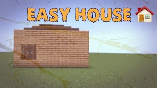 Minecraft easy house 🏠  Minecraft house design [upl. by Asilanna]