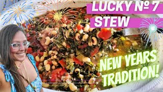 Lucky № 7 Stew  How to Make the Blackeyed Peas New Years Tradition [upl. by Phina158]