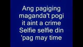 Selfie Song  Davey Langit amp Jamich Lyrics [upl. by Carena]