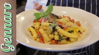 Pepper amp Eggplant Pasta Recipe [upl. by Annovahs]