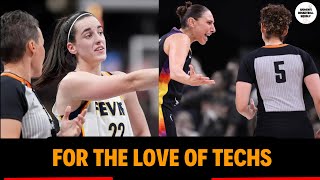 👀The Queen of the Tech Diana Taurasi  Fever on Caitlin Clark tech watch [upl. by Wilburn838]