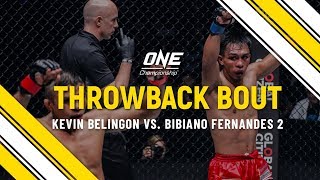 Kevin Belingon vs Bibiano Fernandes 2  ONE Full Fight  Throwback Bout [upl. by Eiramalegna]