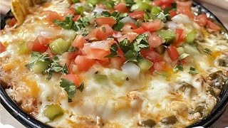 Cheesy Taco Dip Recipe [upl. by Rosena]