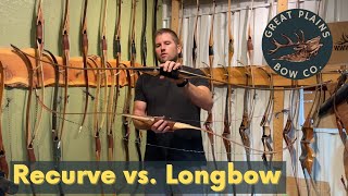 Recurve vs Longbow  General Overview [upl. by Nimajnab]