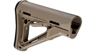 Unboxing amp Installation Magpul FDE CTR Stock MilSpec [upl. by Niac]