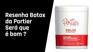 BOTOX DA PORTIER RESENHA [upl. by Reisinger]