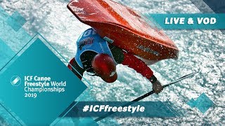 2019 ICF Canoe Freestyle World Championships Sort  Finals K [upl. by Aillicsirp]