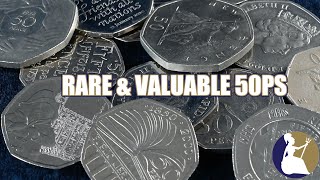 Rare amp Valuable 50p Coins Worth Money That You Can Find [upl. by Sager492]