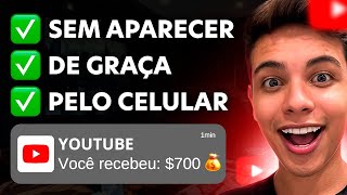 RECEBA 150 POR DIA NO YOUTUBE SEM PRECISAR GRAVAR E 100 PELO CELULAR Dinheiro online [upl. by Okoy]