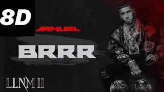 Anuel AA  BRRR 8D  LLNM2 [upl. by Yroger]