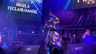 Nigela St ClairDaniel au festival de jazz de SainteLucie mercredi 8 mai [upl. by Reiniar]