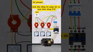 Ammeter and CT Coil Wiring Diagram [upl. by Phineas308]