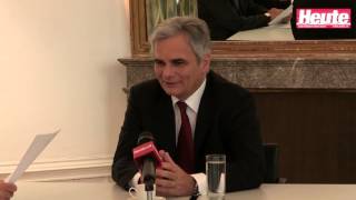 Heute Leser fragen Werner Faymann 21092013  Komplett [upl. by Eanahs]