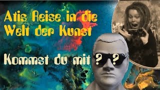 KUNST Abstrakte Gemälde  Skulpturen [upl. by Nicolle681]