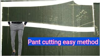 Perfect formal Pant cutting 2019  Body fit pant cutting  How to pant cutting 2019 [upl. by Marvel]