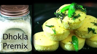 Soft amp Spongy Dhokla  Dhokla Premix  5 मिनट मे बनाये ढोकला और प्रीमिक्स रखे महीनो तक [upl. by Yekcin]